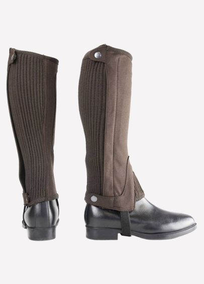 Hy Amara Junior Half Chaps - Brown