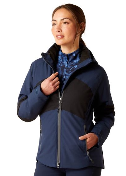 Ariat Valor H2O Jacket - Navy Colourblock