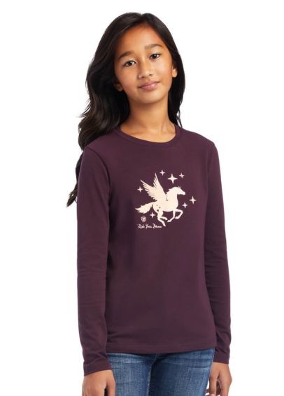 Ariat Kids Dream T-Shirt - Mulberry