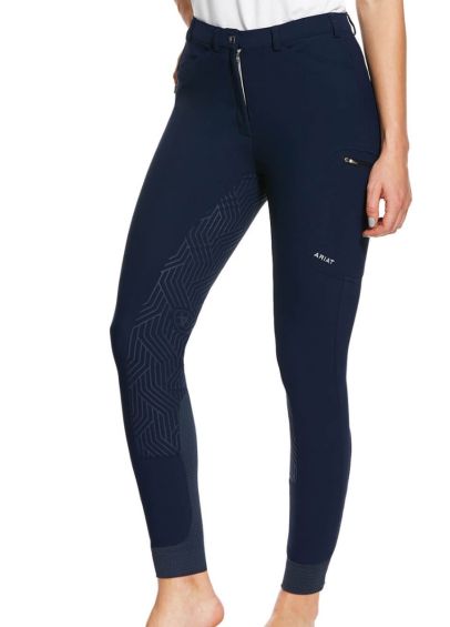 Ariat Triton Grip Full Seat Breech - Navy