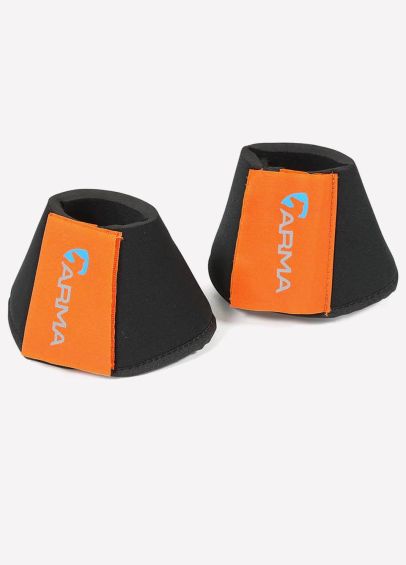 Shires Arma Neoprene Over Reach Boots - Orange