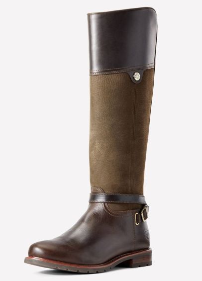 Ariat Ladies Carden H20 Boots - Chocolate/Willow