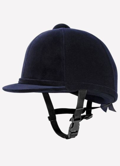 Charles Owen Young Riders Hat - Navy