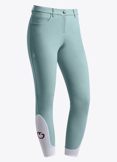 Cavalleria Toscana New Grip Breeches - Light Teal Green