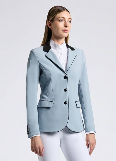 Cavalleria Toscana GP Perforated Competition Jacket - Fog Blue
