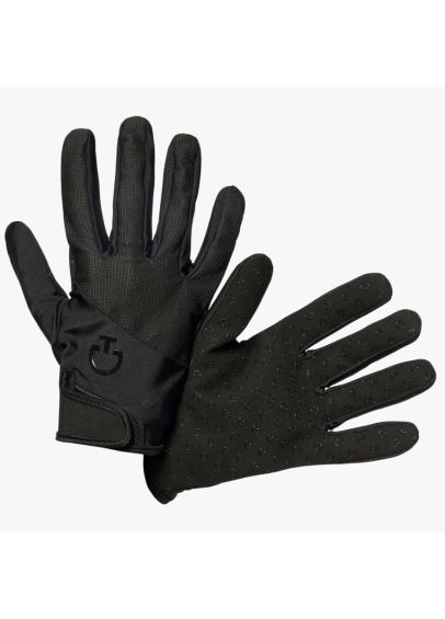 Cavalleria Toscana Mesh Grip Gloves - Black