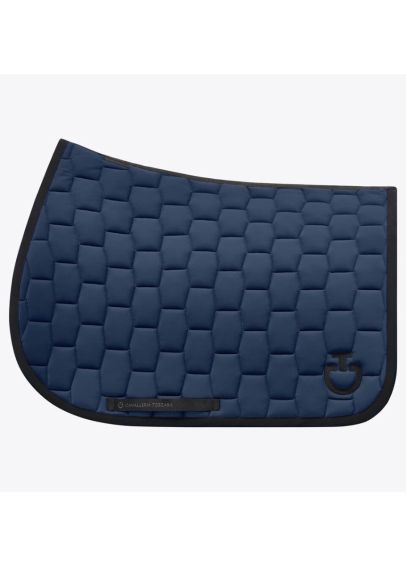 Cavalleria Toscana Quilted Jump Saddle Pad - Navy