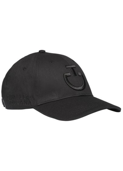 Cavalleria Toscana Logo Cotton Cap - Black