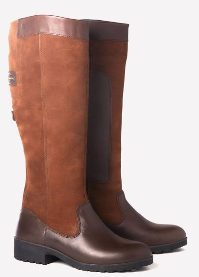 Dubarry Ladies Clare Country Boots - Walnut