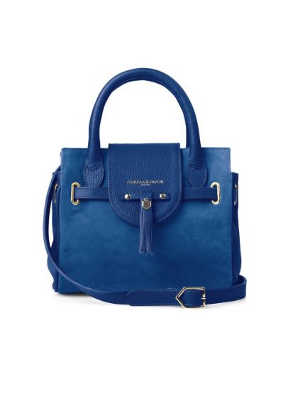 Fairfax & Favor Mini Windsor Handbag - Porto Blue