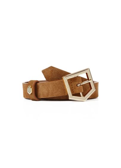 Fairfax & Favor New Style Sennowe Suede Belt - Tan