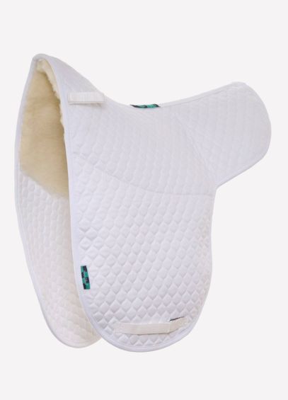 Griffin Dressage High Wither Half Wool Numnah NMO8A - White