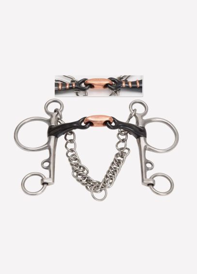 Shires Double Jointed Sweet Iron Pelham Bit