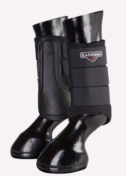 LeMieux Grafter Brushing Boots - Black