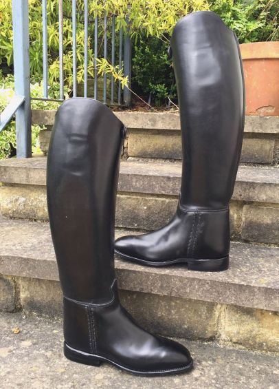 Konig Ladies Grandgester Dressage Boots - Black