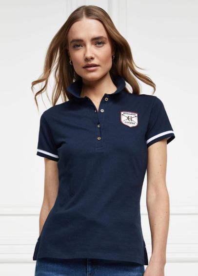 Holland Cooper Classic Polo Shirt - Ink Navy
