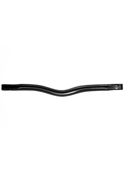 Henry James Curved Browband - Black