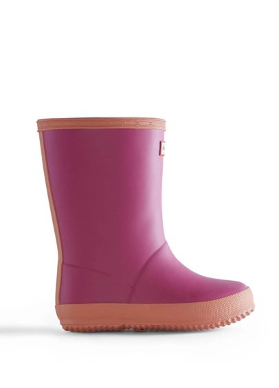 Hunter Kids First Insulated Wellingtons - Prismatic Pink