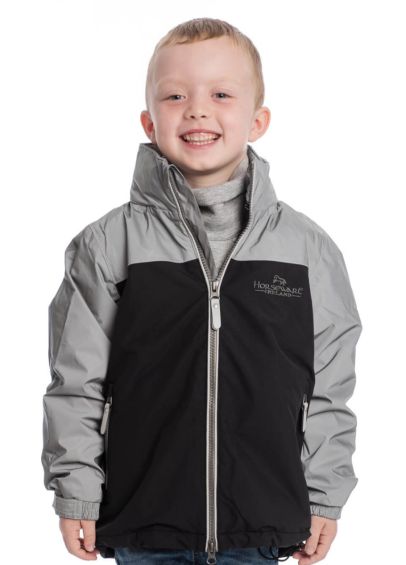 Horseware Kids Reflective Corrib Jacket - Reflective Grey