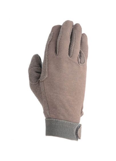 Hy5 Cotton Pimple Gloves - Brown