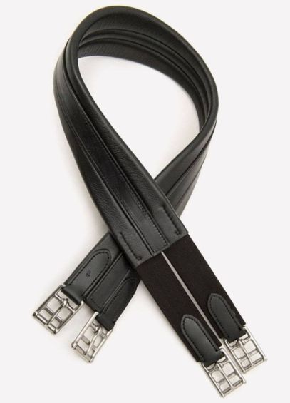 E. Jeffries Wembley Vagabond Elasticated Girth - Black