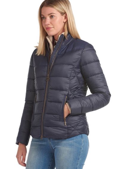 Barbour Ladies Ingham Quilted Jacket - Navy