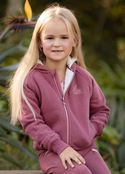 LeMieux Mini Sherpa Lined Lily Hoodie - Orchid