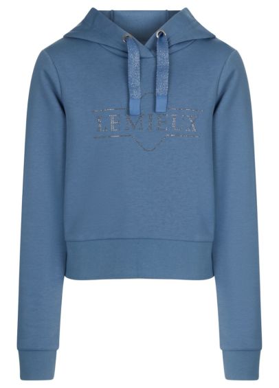 LeMieux Young Rider Cropped Hoodie - Ice Blue