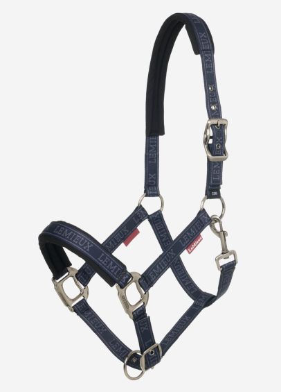 LeMieux Logo Headcollar - Navy