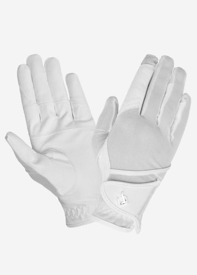 LeMieux Pro Mesh Glove - White