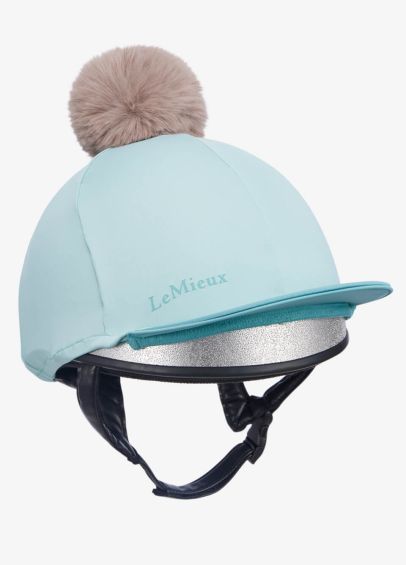 LeMieux Hat Silk - Aqua/Lagoon