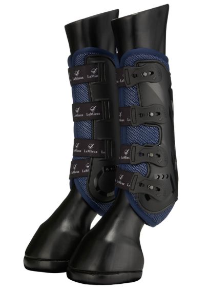 Lemieux Ultra Mesh Snug Boot (Pair) - Navy