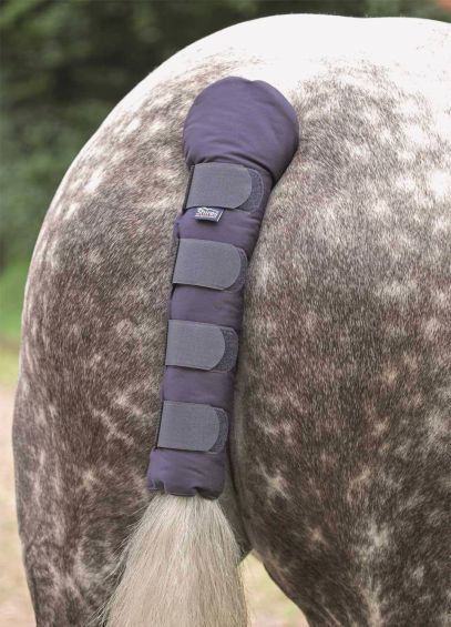 Shires Padded Tail Guard - Navy