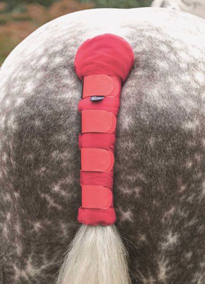 Shires Padded Tail Guard - Red
