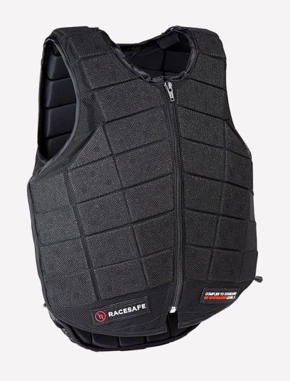 Racesafe Adults Provent 3.0 Body Protector - BETA 2018 Level 3 Labelled - Black