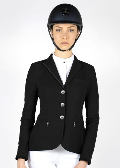 Samshield Victorine Crsystal Fabric Competition Jacket - Black TT