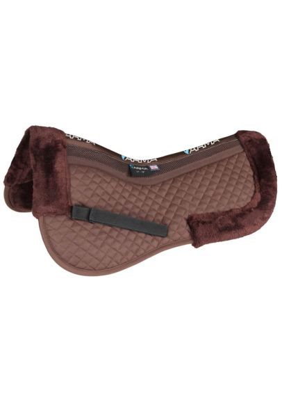 Shires ARMA Fully Lined Half Pad - Brown