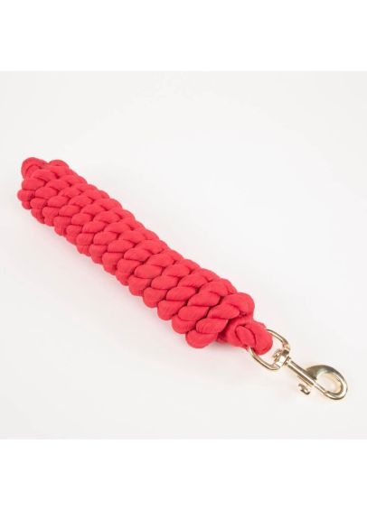 Shires Twisted Lead Rope - Pink