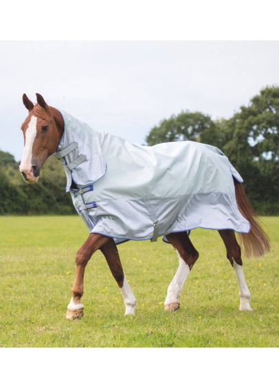 Shires Tempest Waterproof Fly Rug - Grey