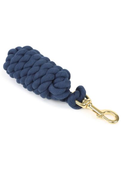 Shires Twisted Lead Rope - Navy