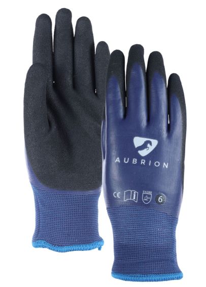 Shires Aubrion Winter Work Gloves - Navy
