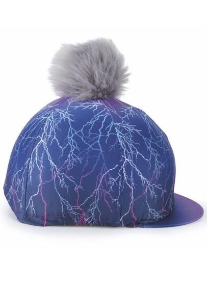Shires Aubrion Hyde Park Hat Cover - Purple 