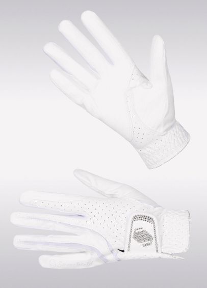 Samshield V-Skin Swarovski Gloves - White