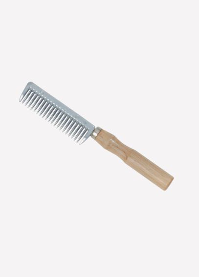 Shires Wooden Handle Mane Comb
