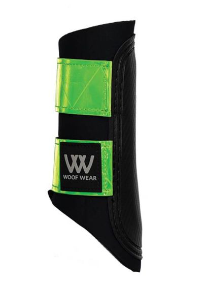 Woof Wear Reflective Club Brushing Boot - Lime