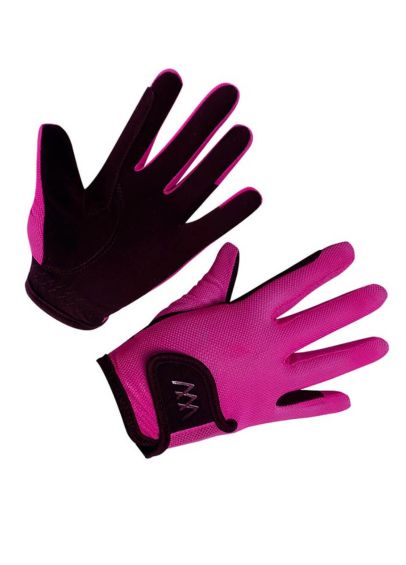 Woof Wear Young Riders Pro Glove - Berry
