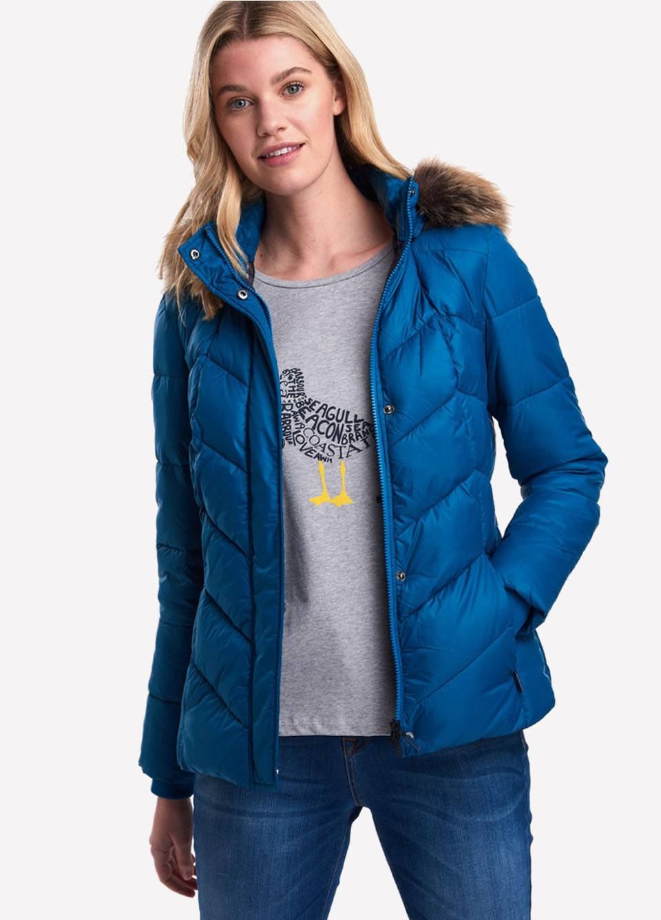 Barbour Ladies Downhall Quilted Jacket 