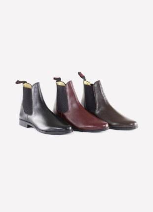 12 10 Regent Steed Black Leather Jodhpur boots UK ADULT Size 8 9 